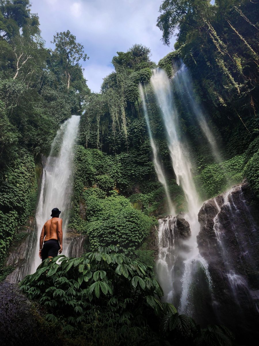 Jungle waterfall in Bali
