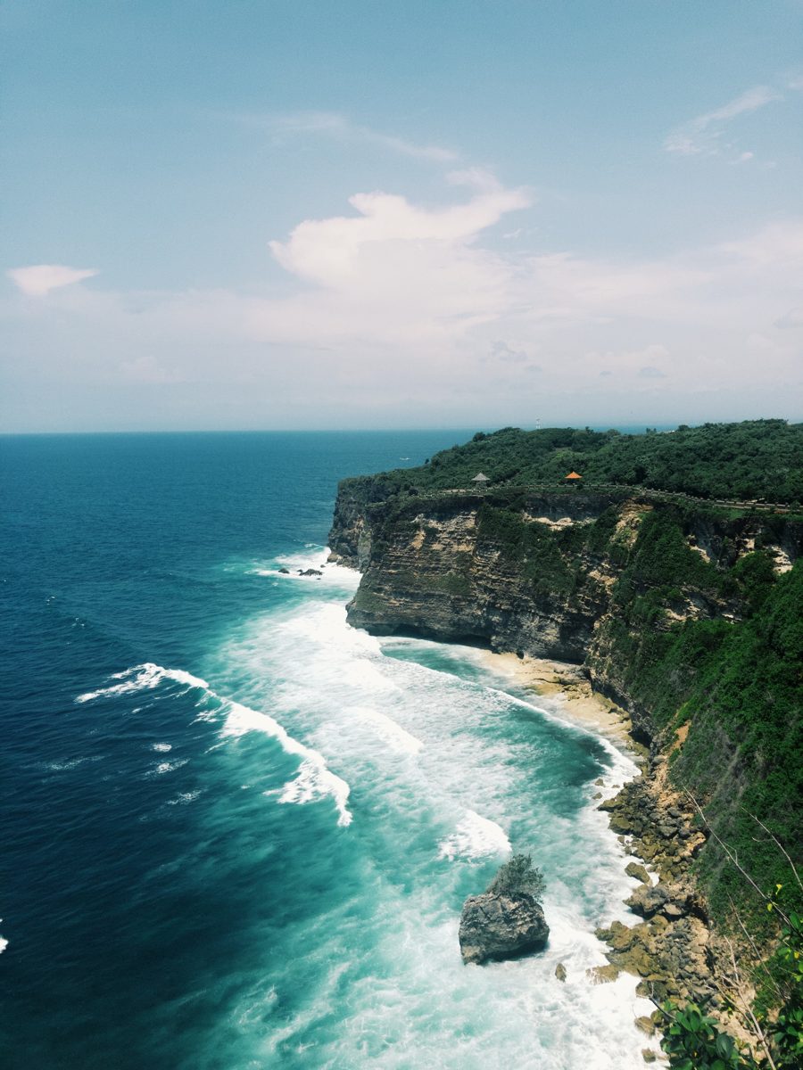 Uluwatu cliffs and ocean, Bali
